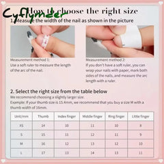 Cyflymder French Handmade Manicure Medium Almond Fake Nails Elegant & Minimalist Nails Press On Nails Design with Adhesive Nail File Set