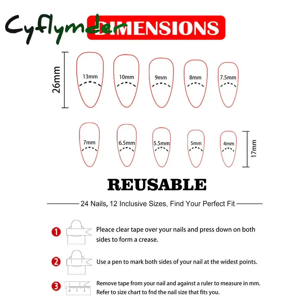 Cyflymder 24Pc Short Size French Oval White Gradient Minimalist style Women Full Coverage Wearable Fake Nails Set