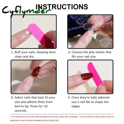 Cyflymder 24pcs Punk Metal Fake Nails Press On Finished Long Pointed Silver Mirror y2k Nail Tips Full Cover Stiletto False Nails For Girl