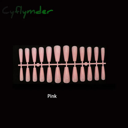 Cyflymder Glitter Cat Eye False Nail Wearable Chic Short Square Fake Nails Full Cover Detachable Finished Ballet Nails Press on Nails 24pc