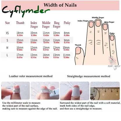 Cyflymder Pink 3D Shell Nail Art Flowers Pressons Tips Cat Eye Seashells Almond Press Ons Spring Autumn Seashell Handmade Press on Nails